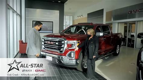 All star gmc - Welcome to Our Service Department. At All Star Buick GMC, our highly qualified technicians are here to provide exceptional service in a timely manner. From oil changes to transmission replacements, we are dedicated to maintaining top tier customer service, for both new and pre-owned car buyers! Allow our staff to …